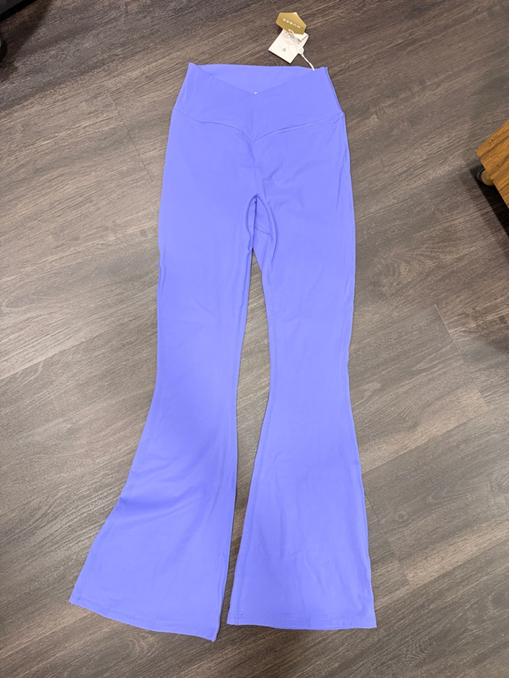 BuffBunny Purple Boot Cut Flare Leggings NWT